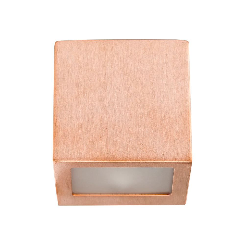 Taper 1.5W 12V DC G4 LED Cool White Mini Step Light Copper - HV3608C-CP
