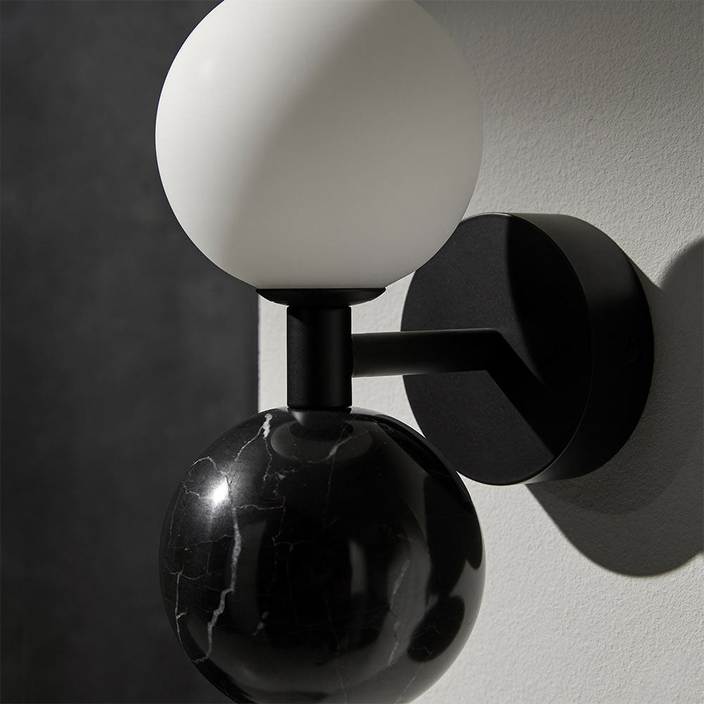 Dalt LED Wall Light Matt Black / Black - ARO.A1280/NEG