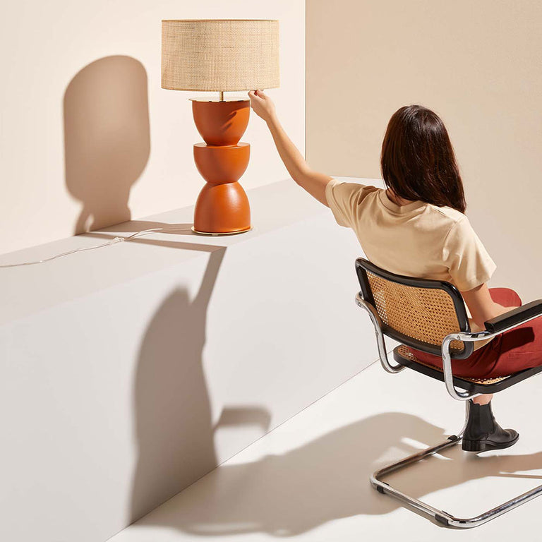 Metric Table Lamp With Shade