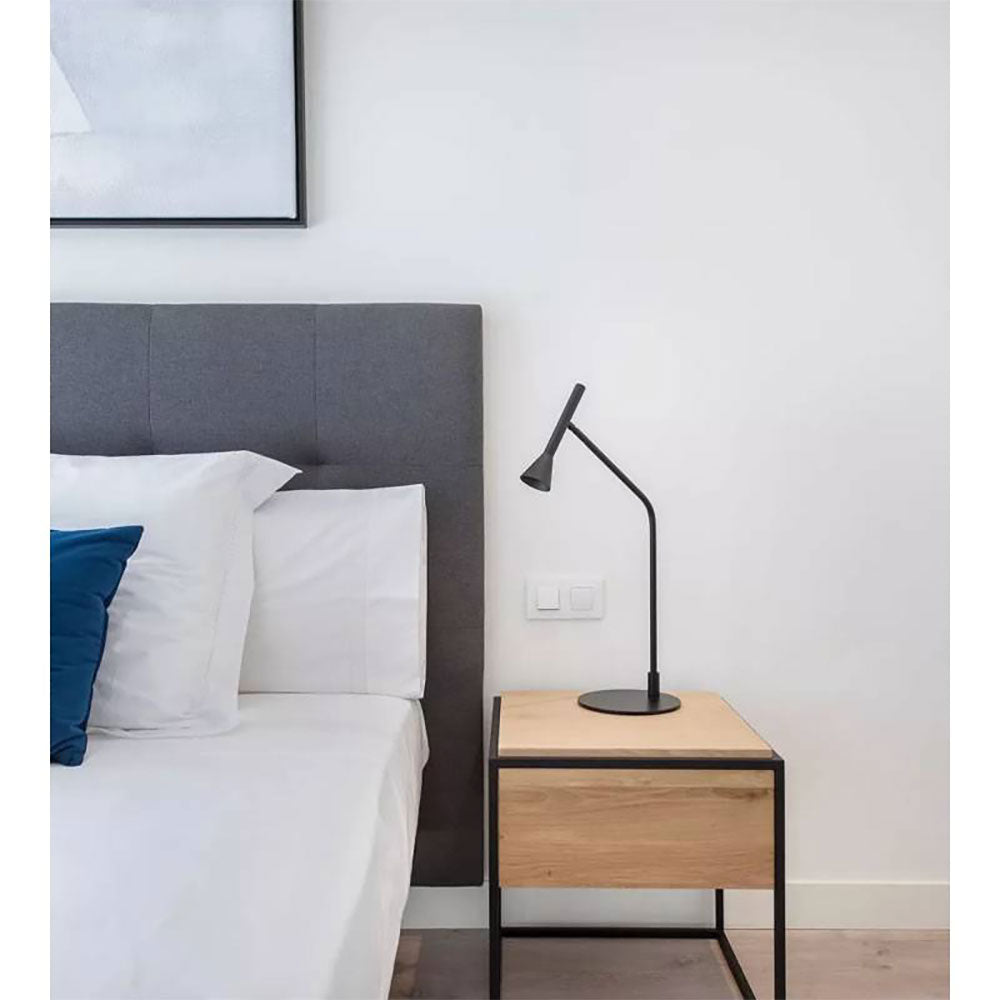 Lyb LED Table Lamp Matt Black - ARO.S1274