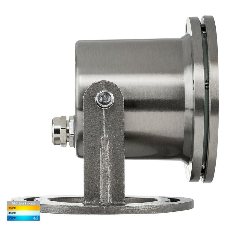 Onder 5W CCT 12V DC MR16 LED Pond Light Stainless Steel - HV1491T