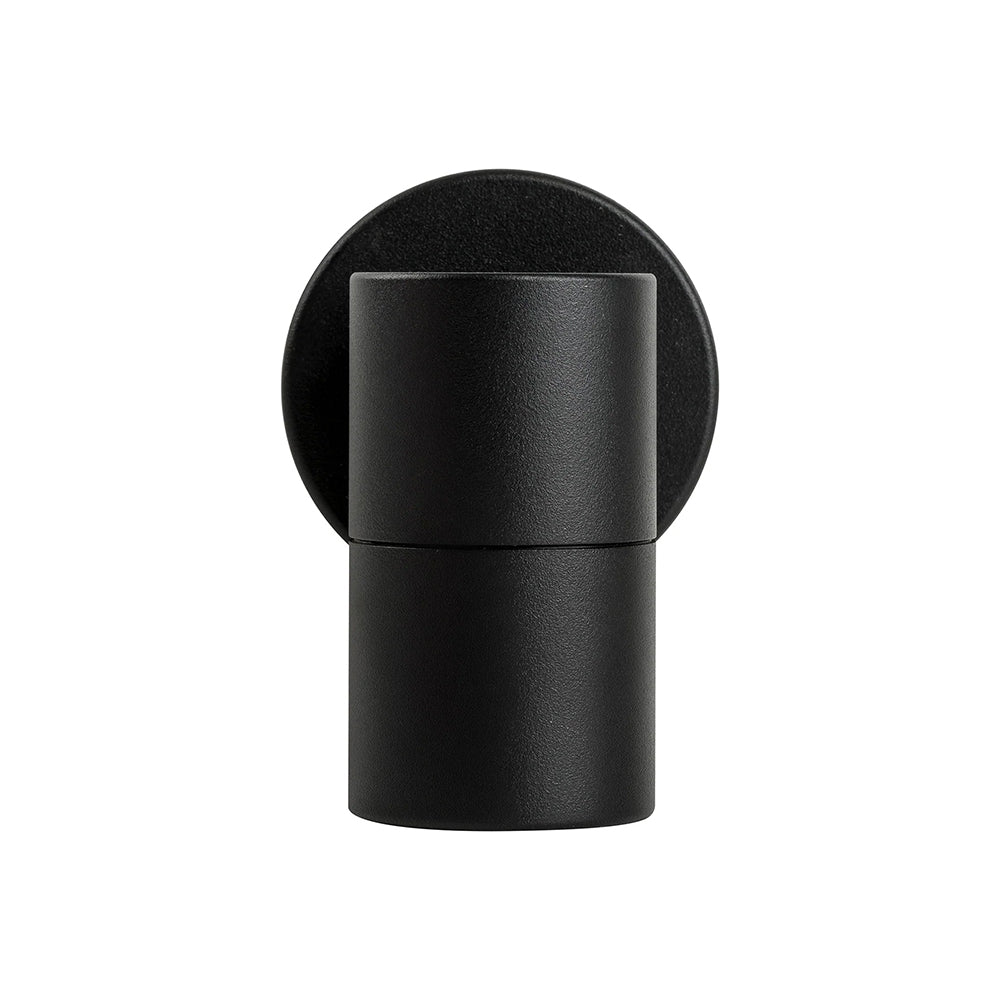 Mini Tivah 3W 12V DC MR11 LED Fixed Wall Light Black - HV1127MR11NW