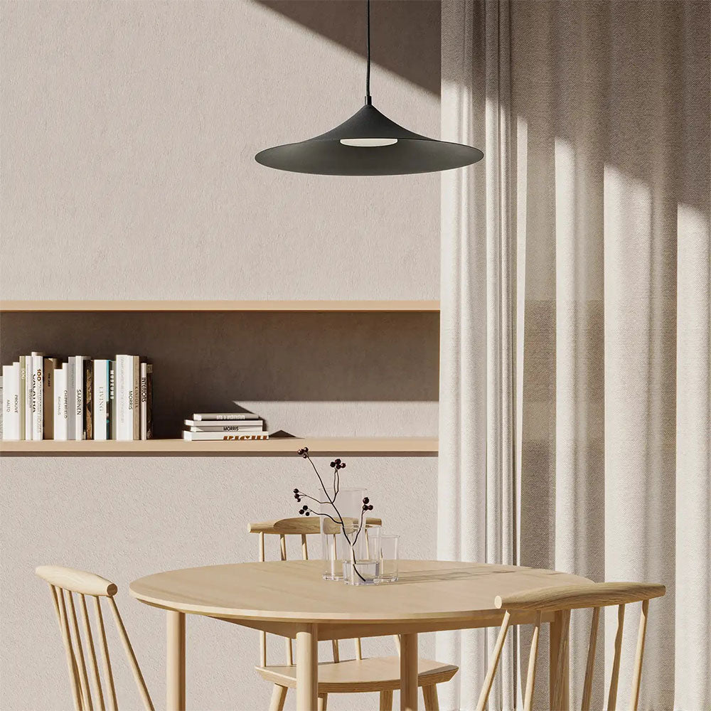 Hat LED Small Pendant Matt Black - ARO.C1291/S