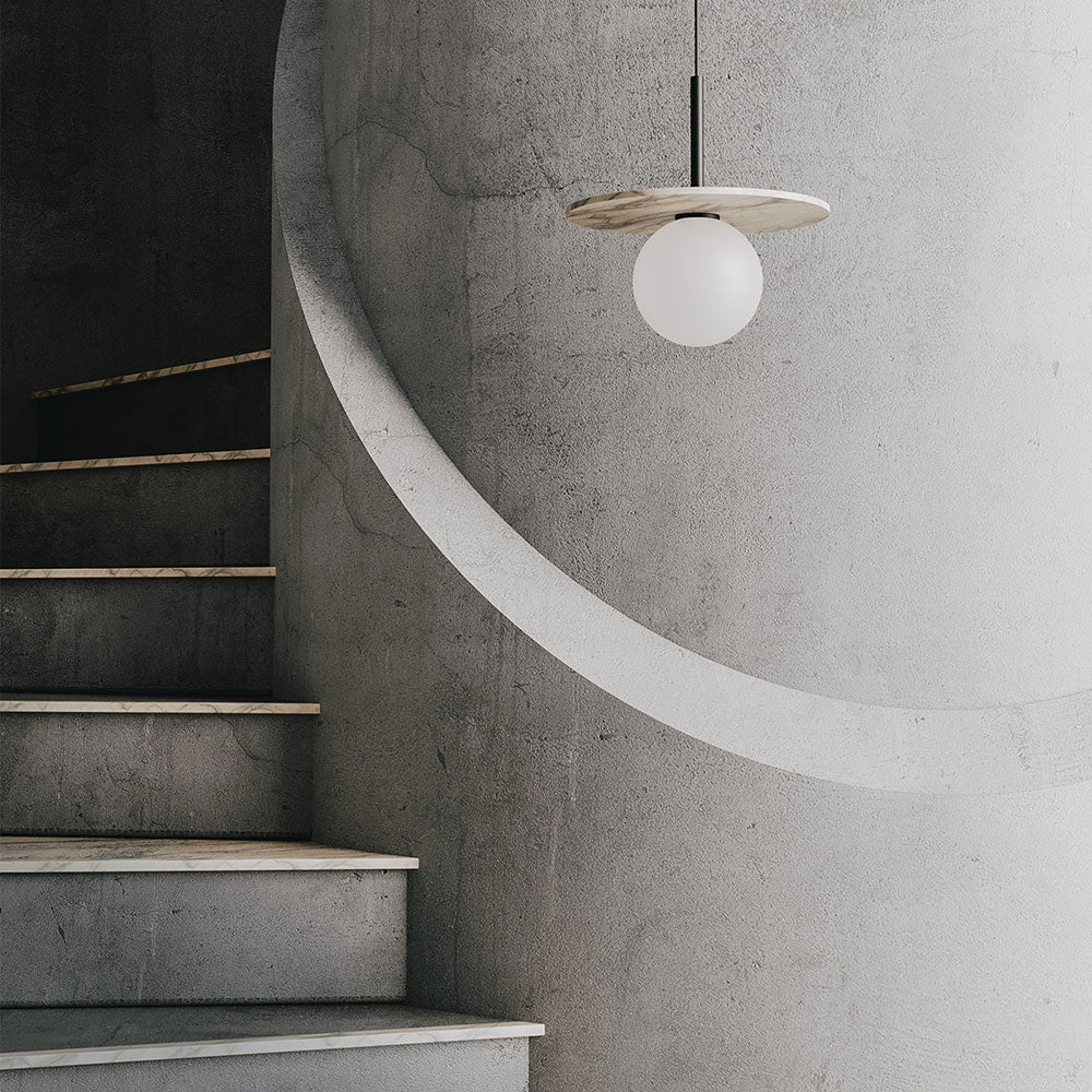 Miro LED Pendant Matt Black