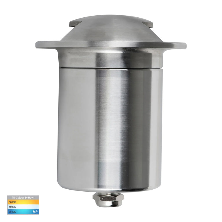 Viale 5W CCT 12V DC Two-Way MR16 LED Driveway Light Stainless Steel - HV19072T
