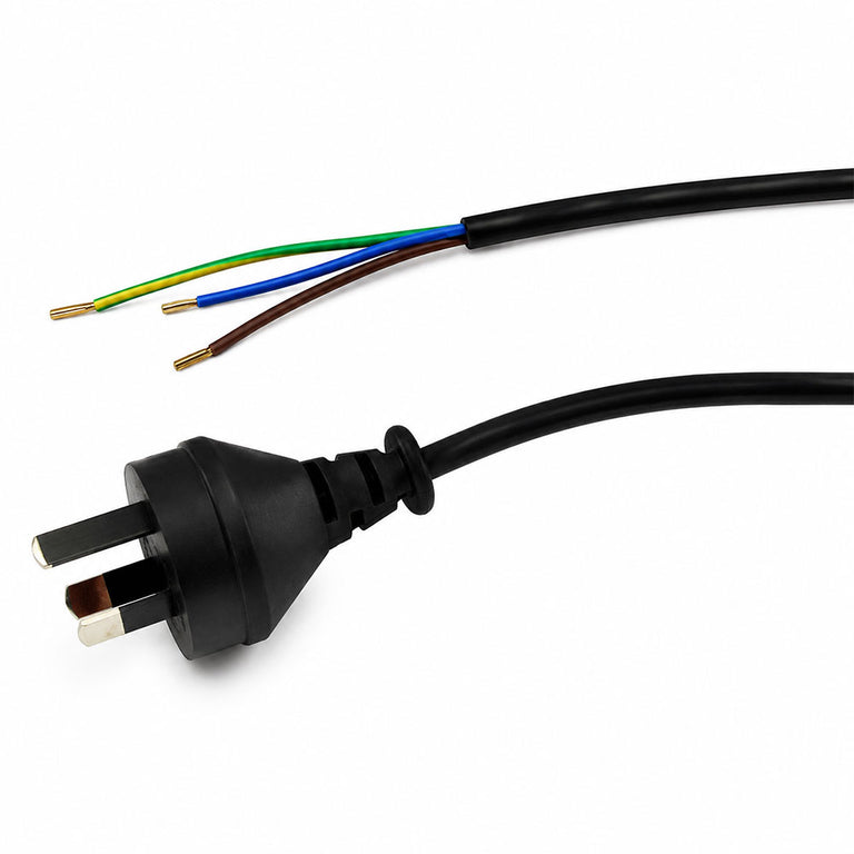 Flex & Plug 3 Core 2 Meter Black - FP2M3W