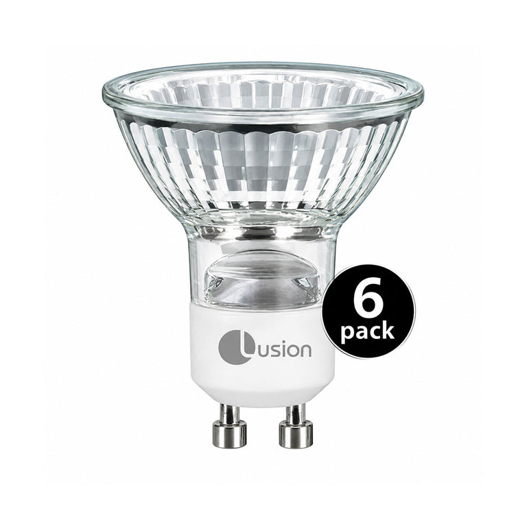 GU10 Halogen Globe 240V 50W 6 Pack - GU10240V50W6PK