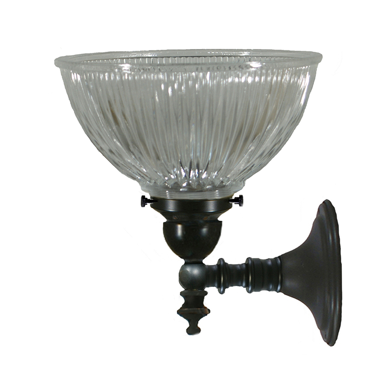 Koscina Wall Light Patina With Claredon Small Clear Glass - LOI3020145A