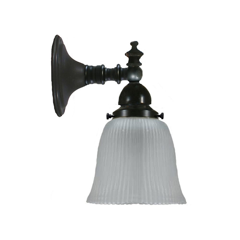 Koscina Wall Light Patina With Zipper 23 Frosted Glass - LOI3020148A