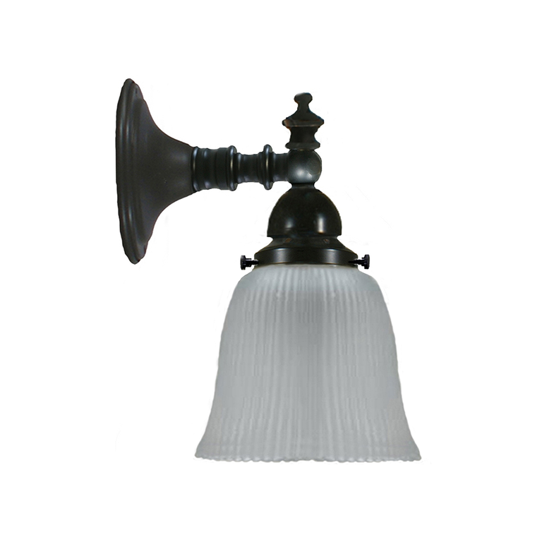Koscina Wall Light Patina With Zipper 23 Frosted Glass - LOI3020148A