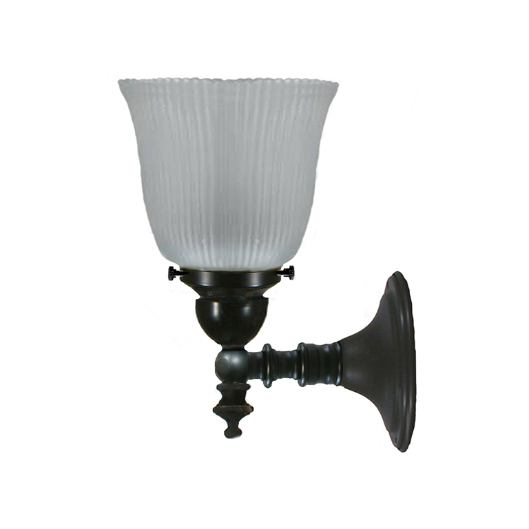Koscina Wall Light Patina With Zipper 23 Frosted Glass - LOI3020148A