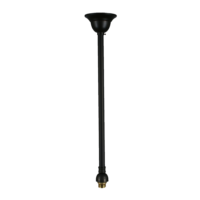 Rod Set 3/4" x 1/2 Meter Patina - LOI3026039