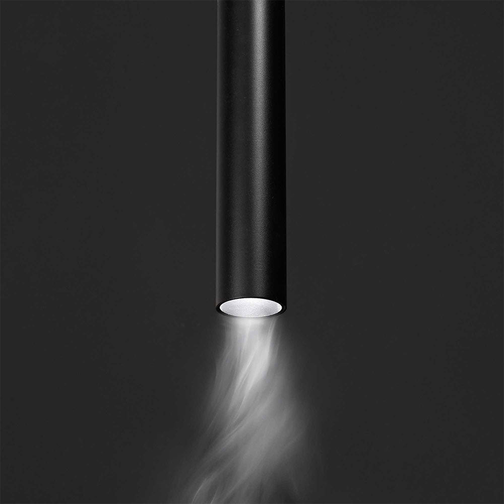 Ego Magnetic 12W LED Dimmable Pendant Track Light Black / Warm White - 303574