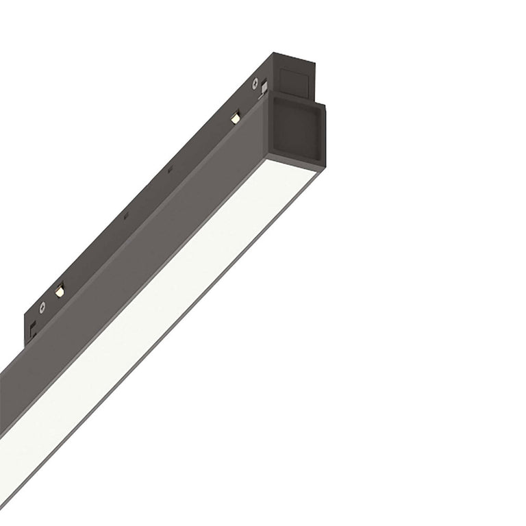 Ego Wide Magnetic 13W LED Dimmable Track Light Black / Warm White - 303802