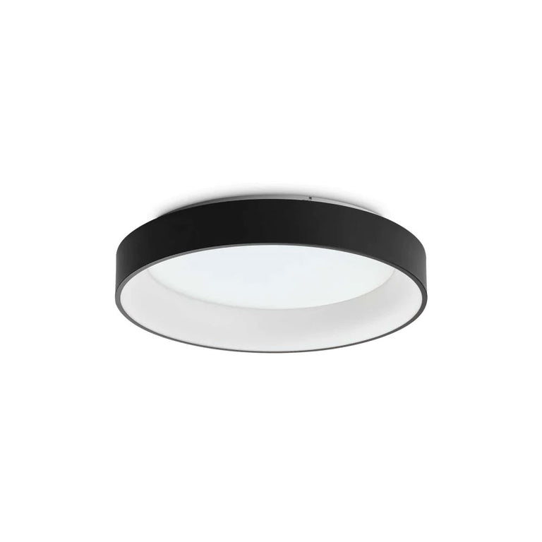 Ziggy Pl 42W LED Large Oyster Black / Warm White - 307213
