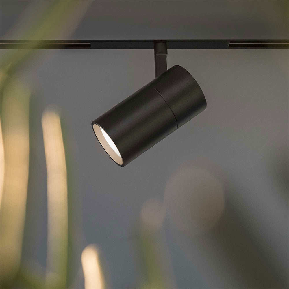Ego Magnetic 26W LED Dali Dimmable Track Light Black / Warm White - 307589