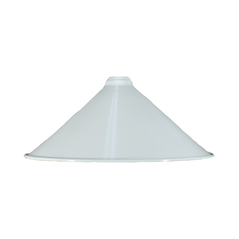Edwardian 390mm Coolie Metal Shade White - LOI3090280