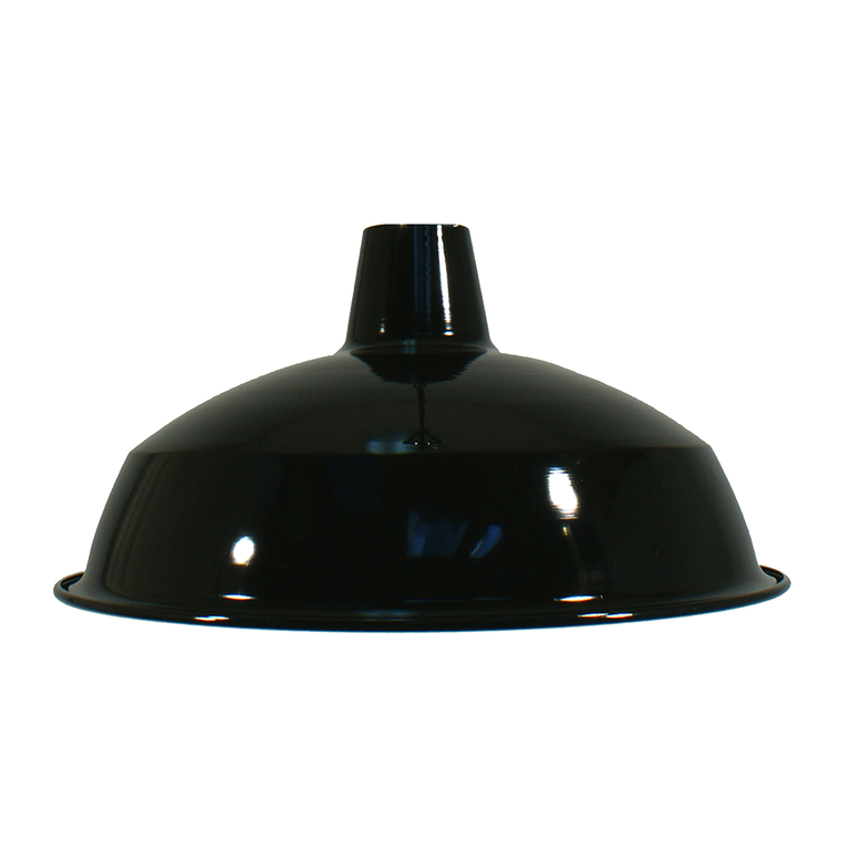 Warehouse 420mm Metal Shade Black - LOI3090284