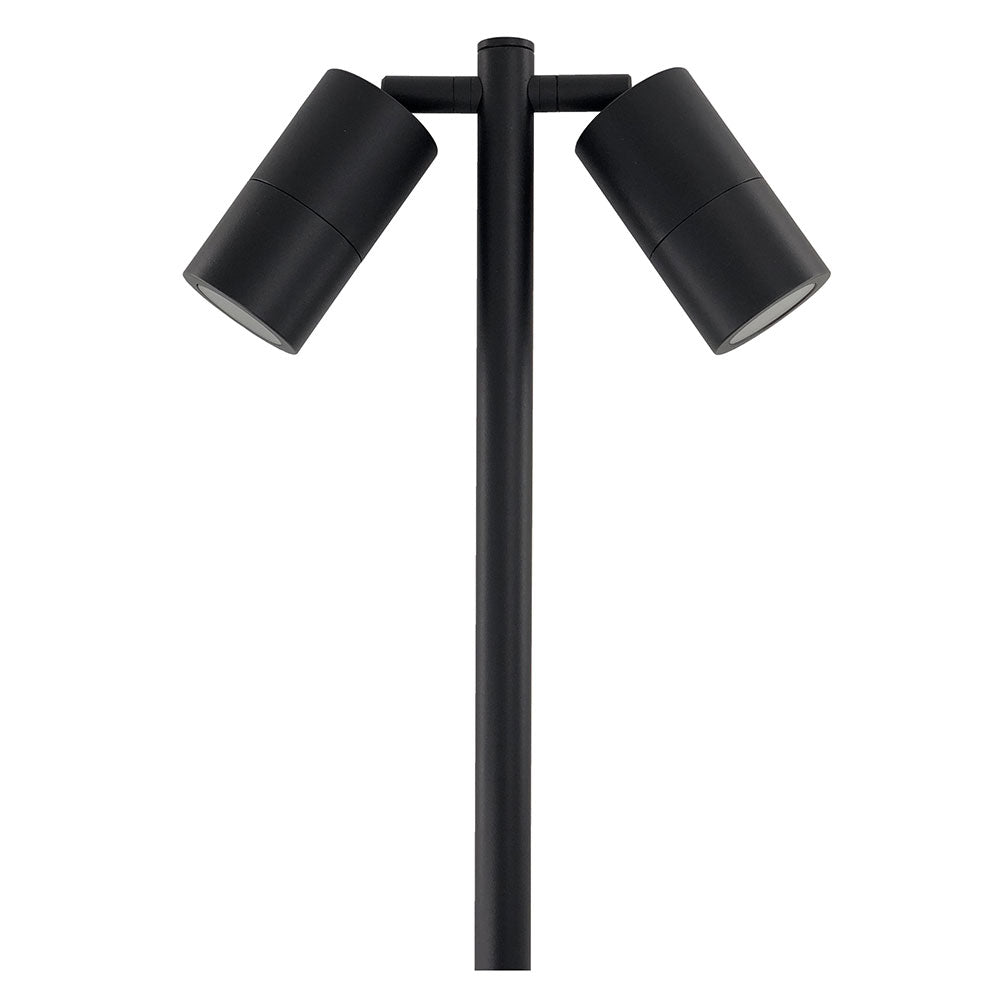 Gomeisa 4 12~24V AC / 24V DC Double Adjustable Spike Light Black - 3132
