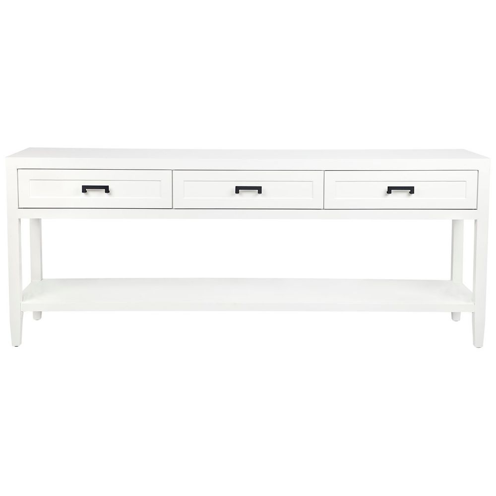 Soloman Console Table Large White - 32175