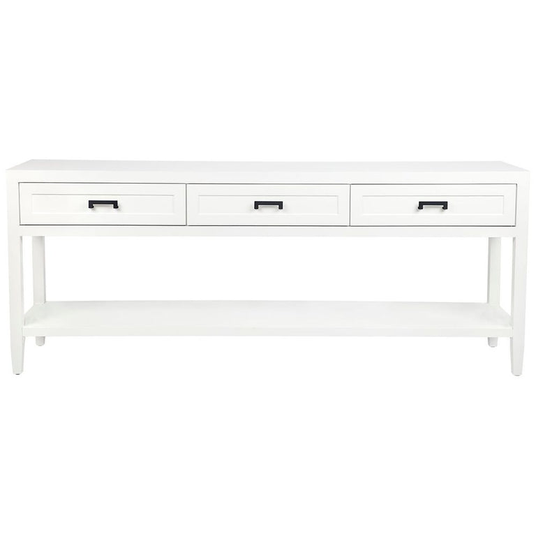 Soloman Console Table Large White - 32175