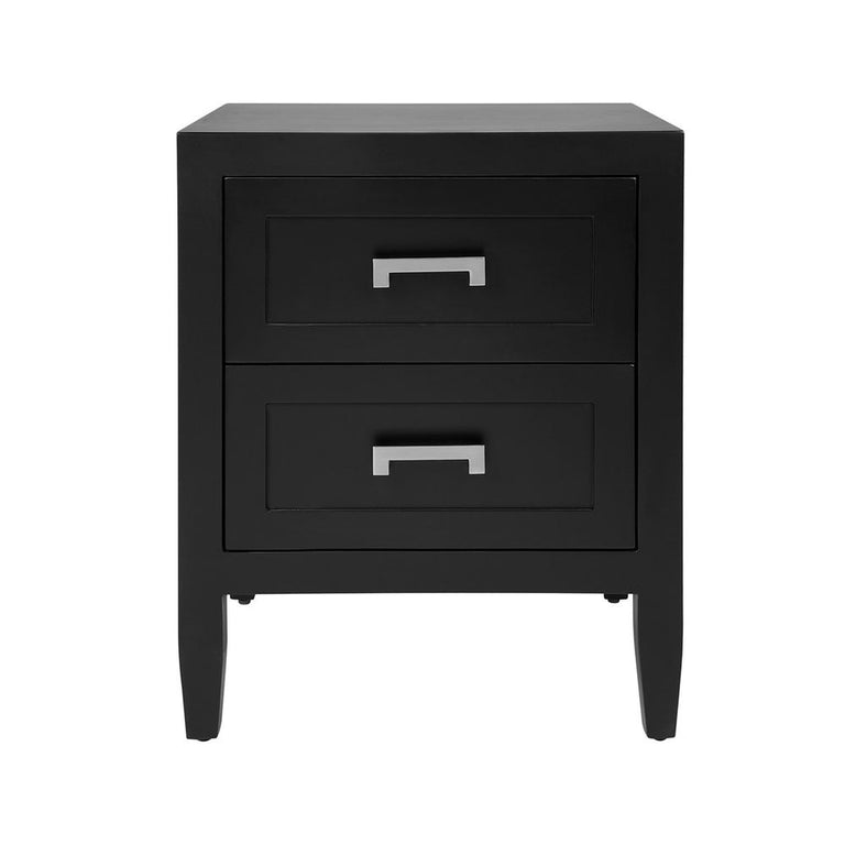 Soloman Bedside Table Small Black - 32239