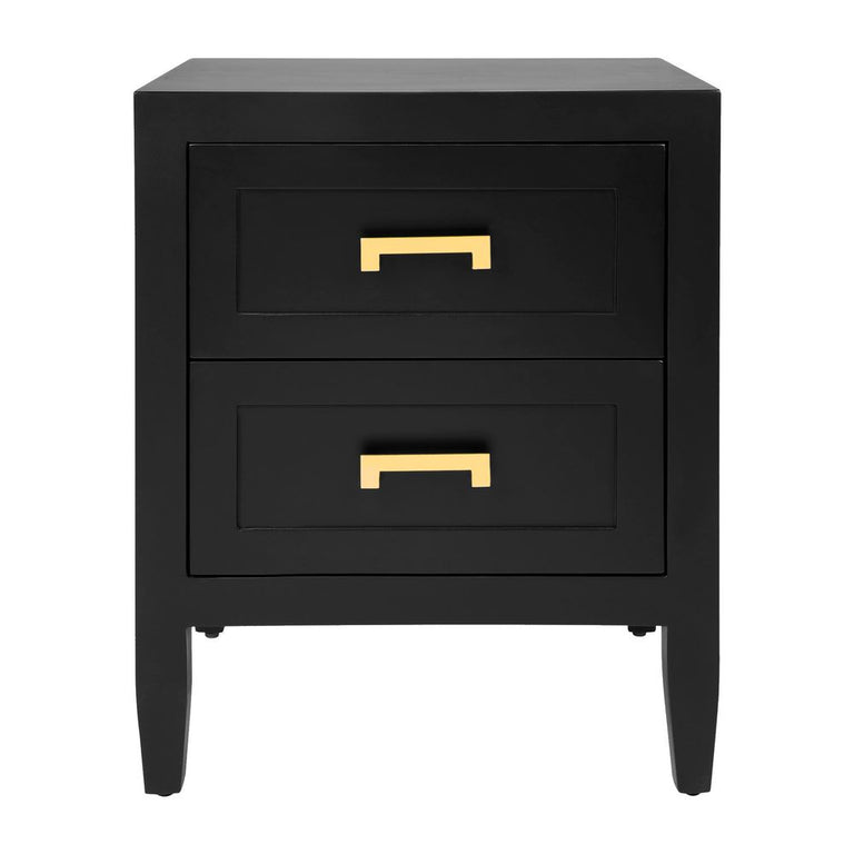 Soloman Bedside Table Small Black - 32239