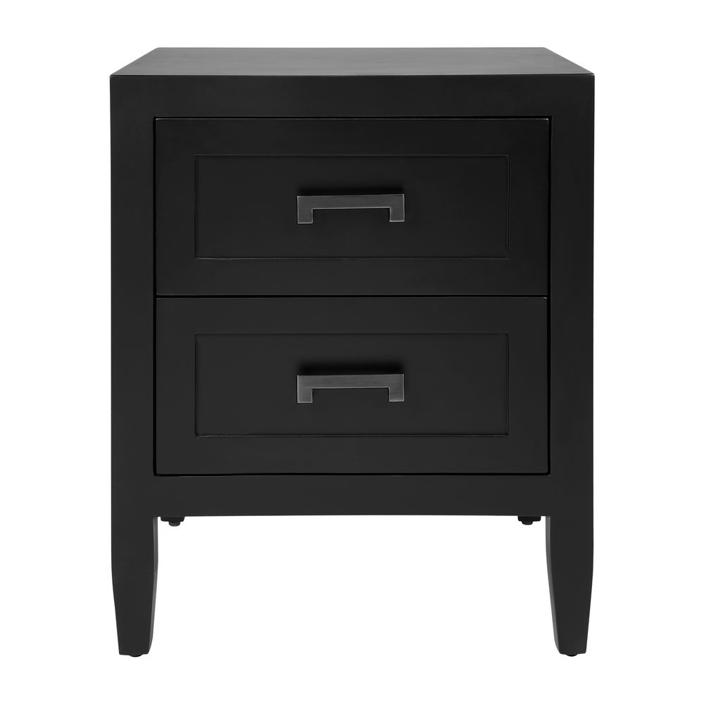 Soloman Bedside Table Small Black - 32239