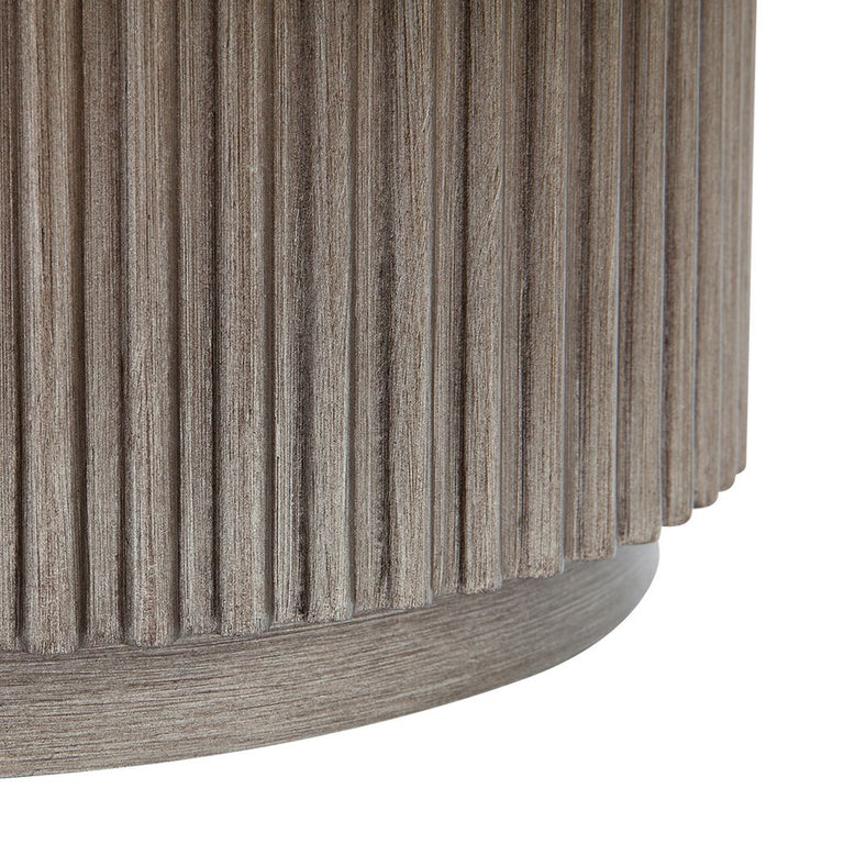 Nomad Round Side Table Antique Gold - 32297