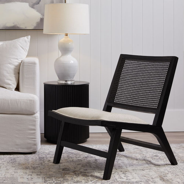 Nomad Round Side Table Black - 32298