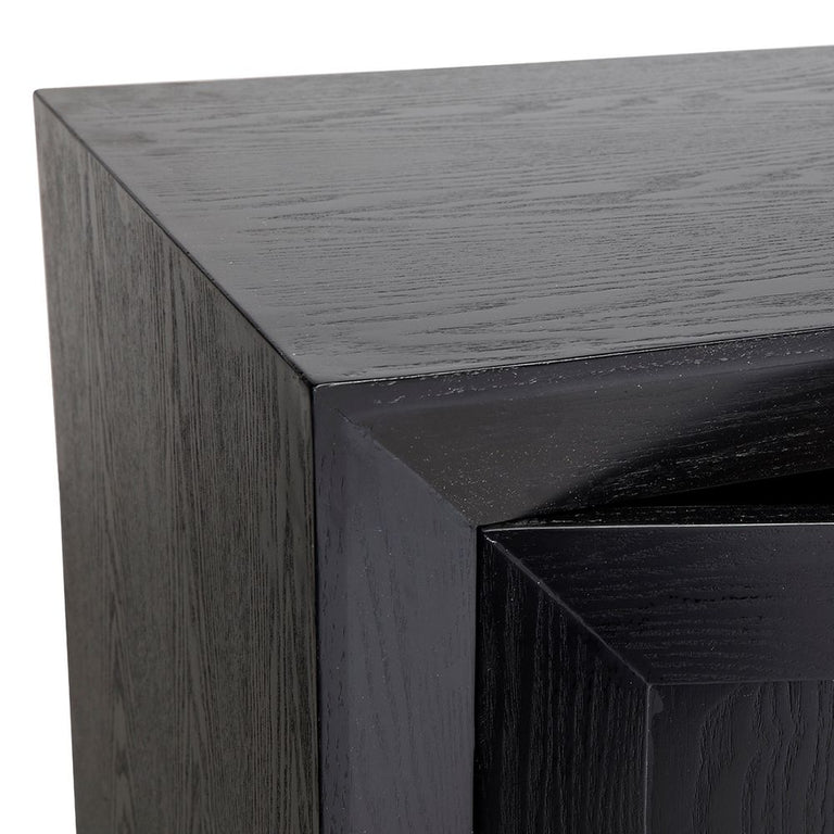 Balmain Oak Buffet Large Black - 32342
