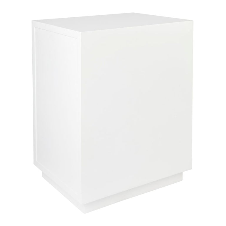 Logan Bedside Table White - 32446