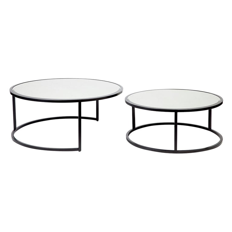 Serene Nesting Coffee Tables Black - 32488