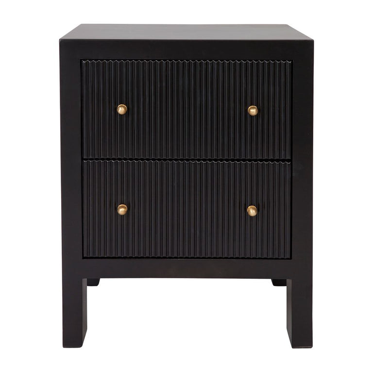 Ariana Bedside Table Small Black - 32647