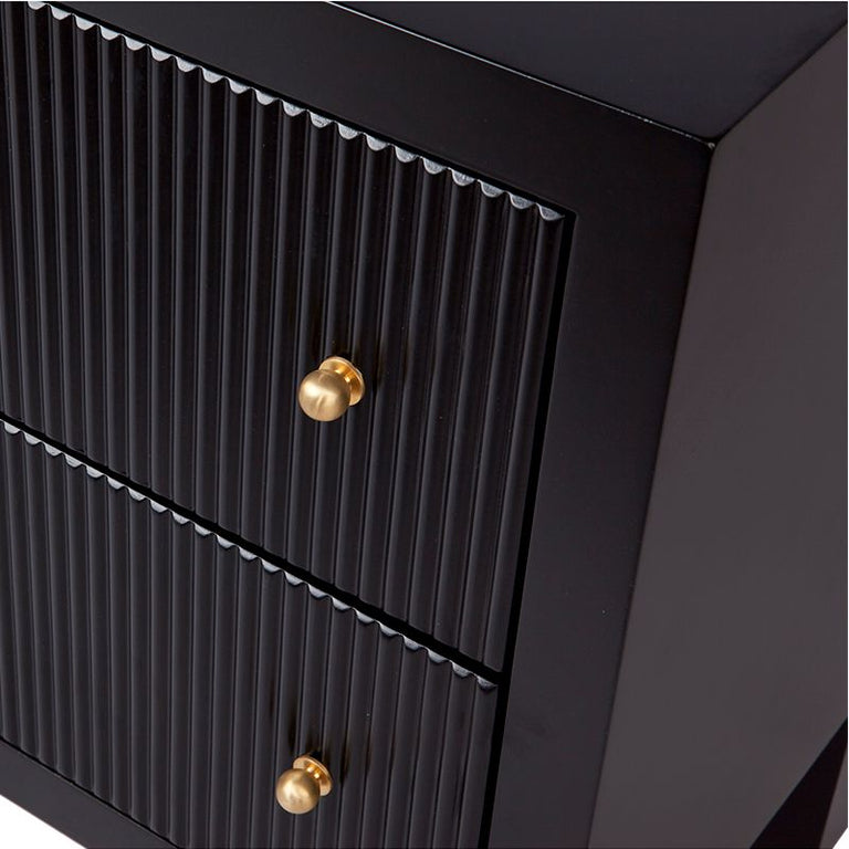 Ariana Bedside Table Small Black - 32647