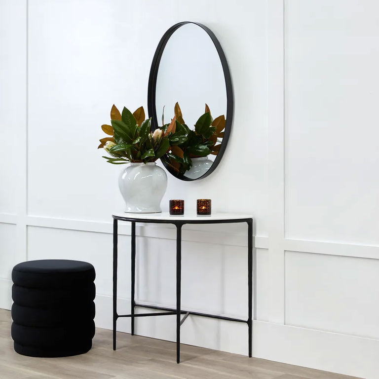 Demi Stool Black Velvet - 32855