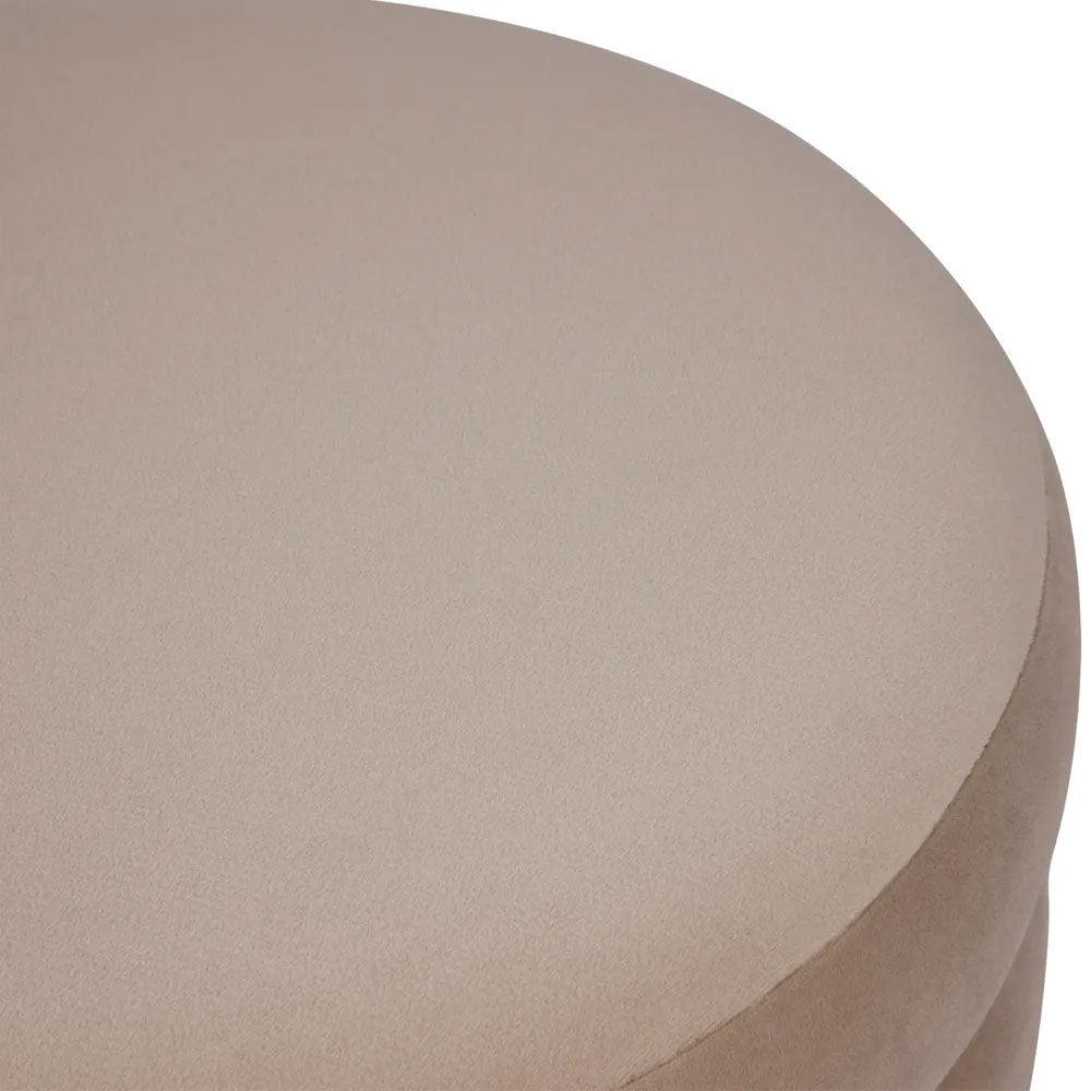 Demi Stool Nude Velvet - 32856