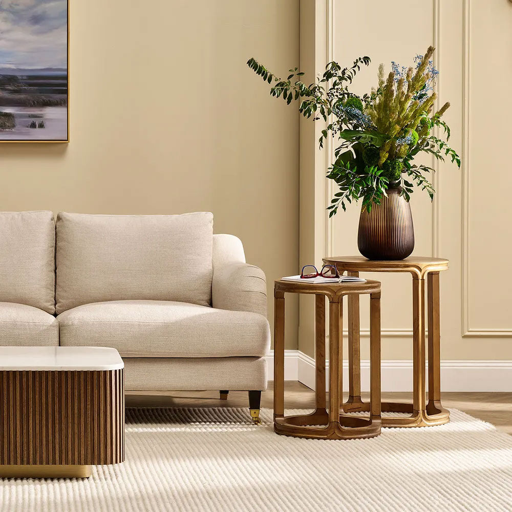 Cadie Nesting Side Tables Walnut - 33361
