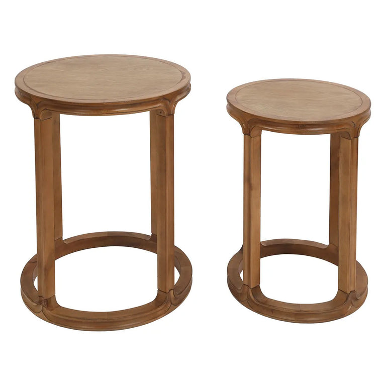 Cadie Nesting Side Tables Walnut - 33361