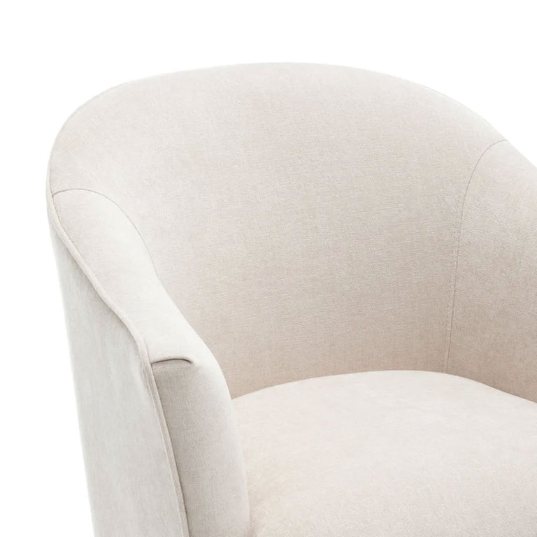 Elsa Arm Chair Cream Chenille - 33492