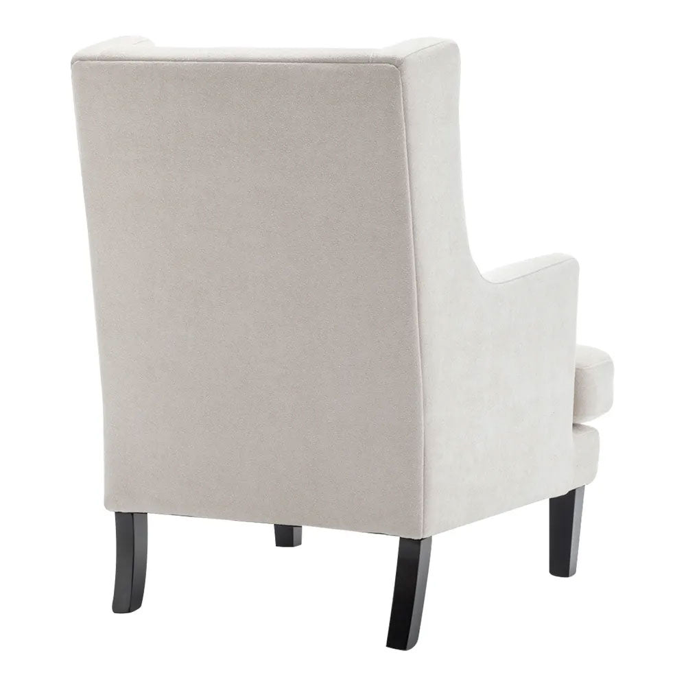 Gable Arm Chair Pearl Chenille - 33495