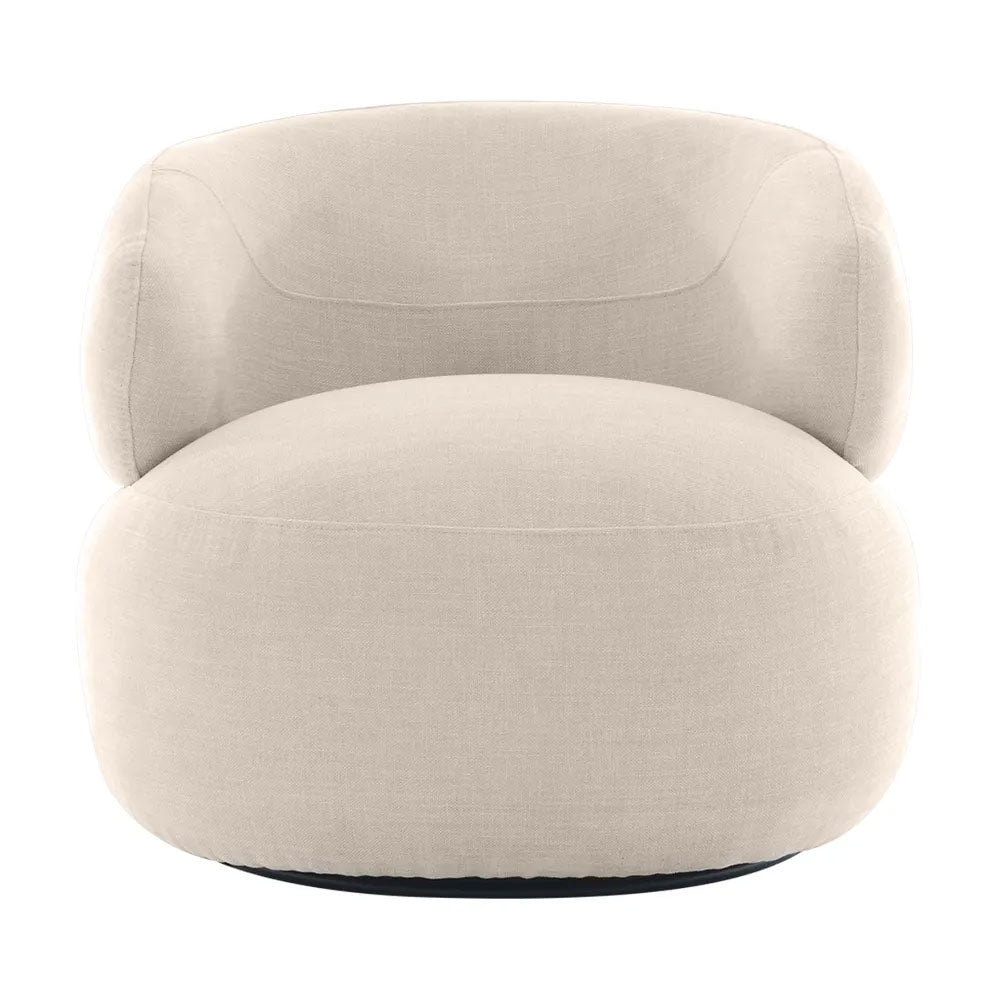 Greenwich Swivel Occasional Chair Natural Chenille - 33503