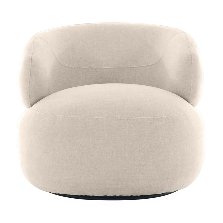 Greenwich Swivel Occasional Chair Natural Chenille - 33503