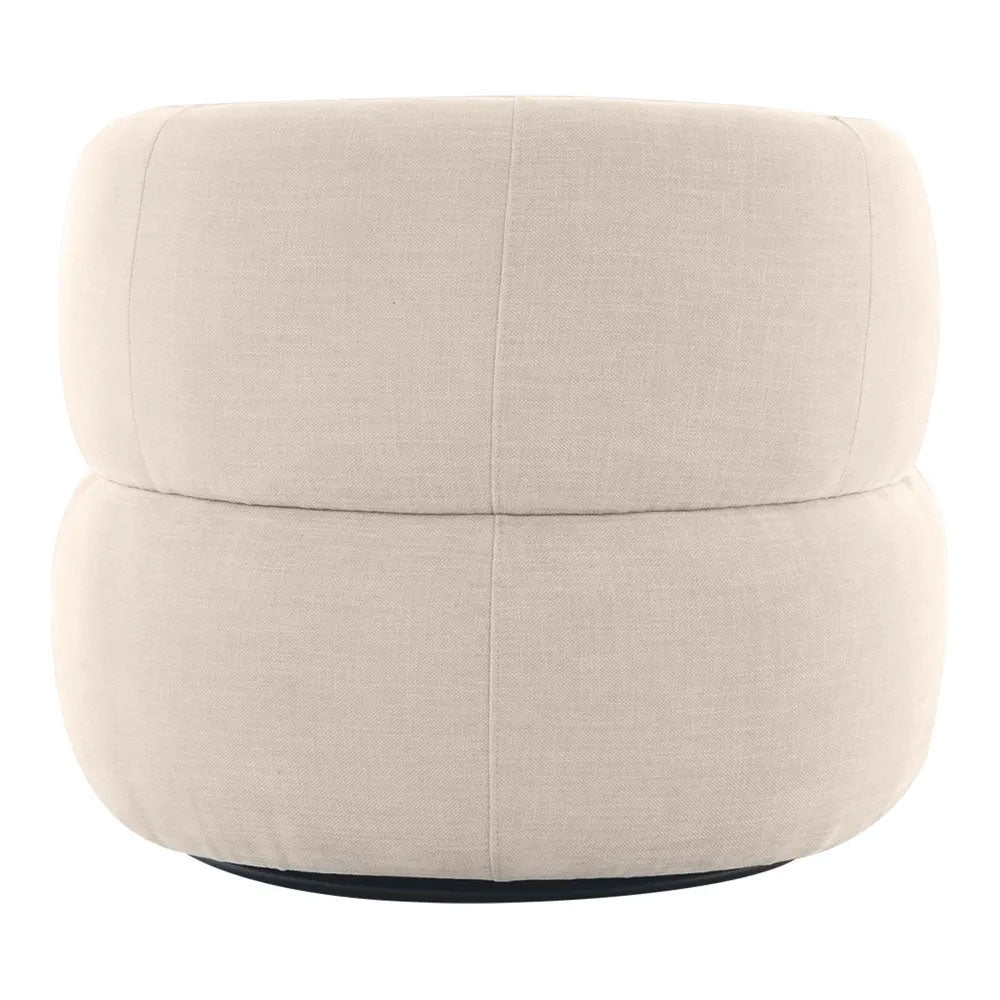 Greenwich Swivel Occasional Chair Natural Chenille - 33503