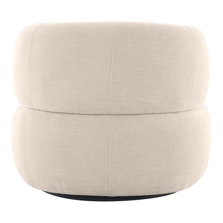 Greenwich Swivel Occasional Chair Natural Chenille - 33503