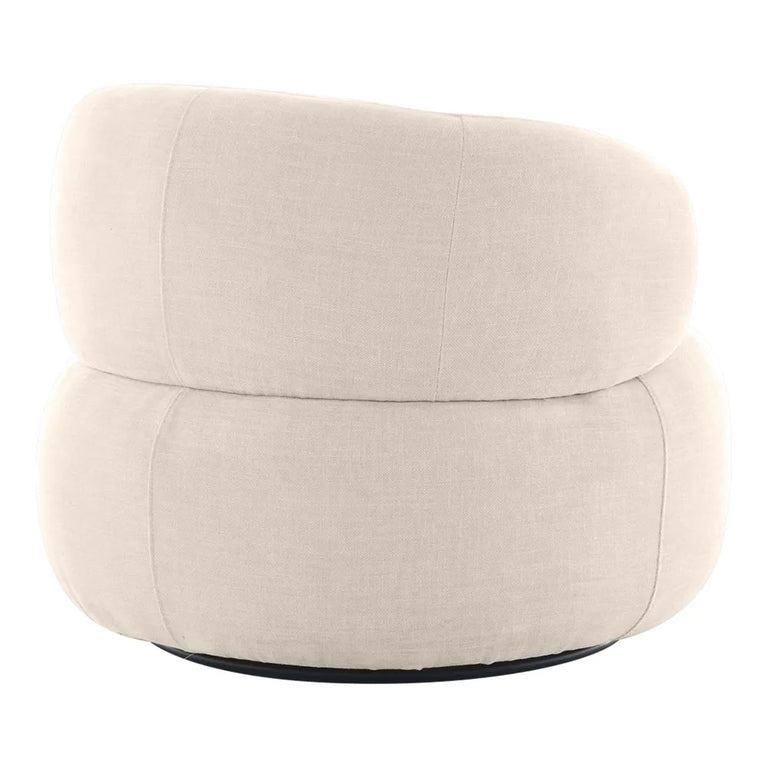 Greenwich Swivel Occasional Chair Natural Chenille - 33503