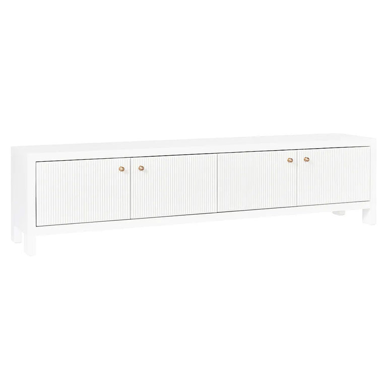 Ariana Entertainment Unit Large White - 33549