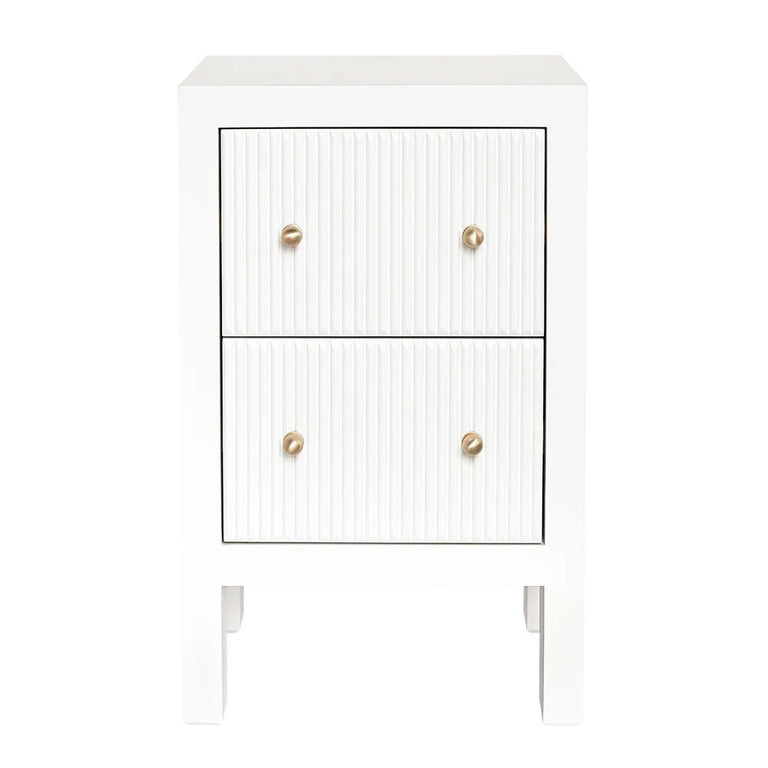 Ariana Bedside Table Petite White - 33551