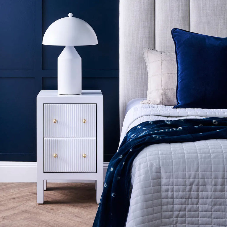 Ariana Bedside Table Petite White - 33551