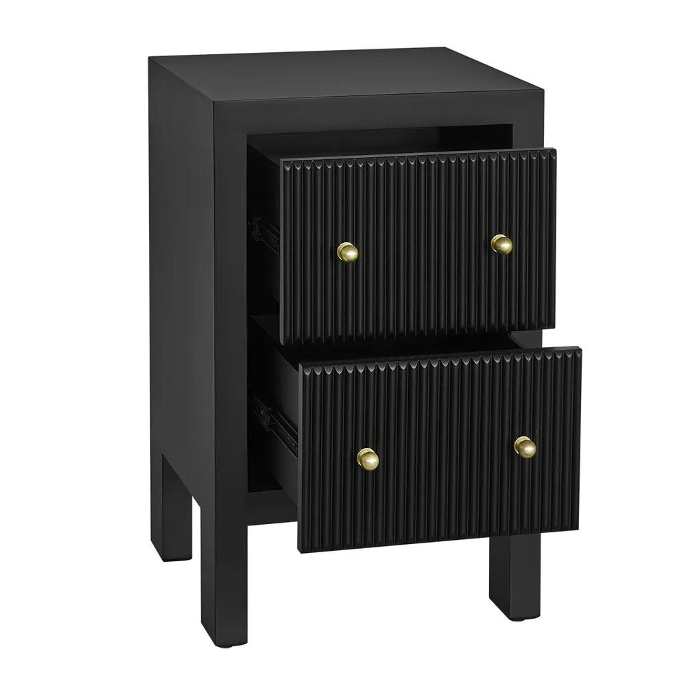 Ariana Bedside Table Petite Black - 33595